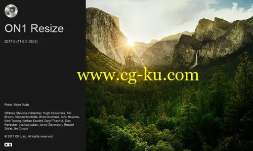 ON1 Resize 2017.7 v11.7.0.3874 Win/macOS的图片1