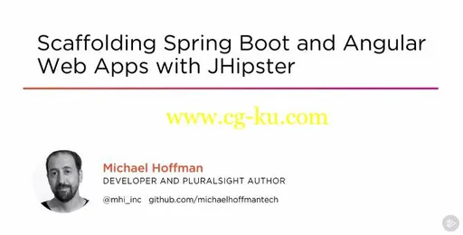 Scaffolding Spring Boot and Angular Web Apps with JHipster的图片1