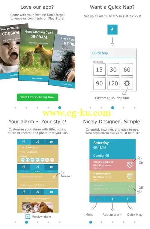 Cool Alarm Clock 1.0.4 Android的图片2