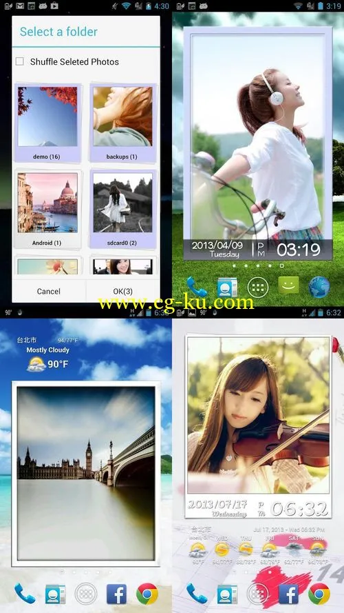 Animated Photo Frame Widget + 4.7.3 Android的图片2