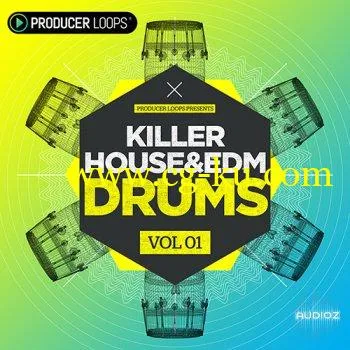 Producer Loops Killer House and EDM Drums Vol 1 MULTiFORMAT的图片1