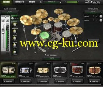 Naughty Seal Audio Perfect Drums Factory Library v1.5.0-R2R的图片1