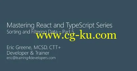 Mastering React and TypeScript, Part 5: Sorting and Filtering的图片1