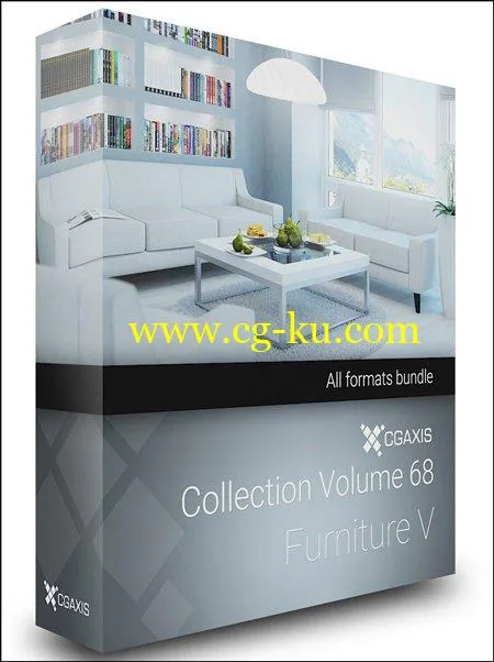 CGAxis Models Volume 68 Furniture V的图片1