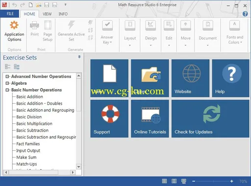 Math Resource Studio Enterprise 6.1.6.1的图片1