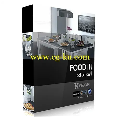 CGAxis Models Volume 29 Food II的图片1
