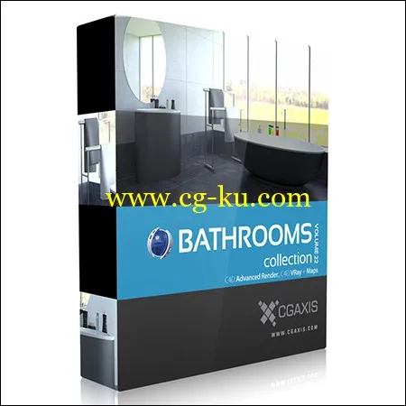 CGAxis Models Volume 22 Bathrooms的图片1