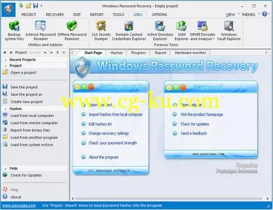 Passcape Windows Password Recovery 11.3.0.1051的图片1