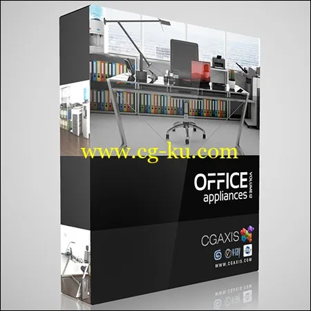 CGAxis Models Volume 12 Office Appliances的图片1