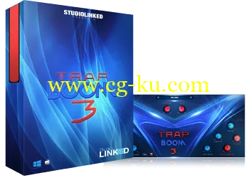 Studiolinked Trap Boom 3 VST AU WiNx32/x64-Bit MAC/VST/AU的图片1