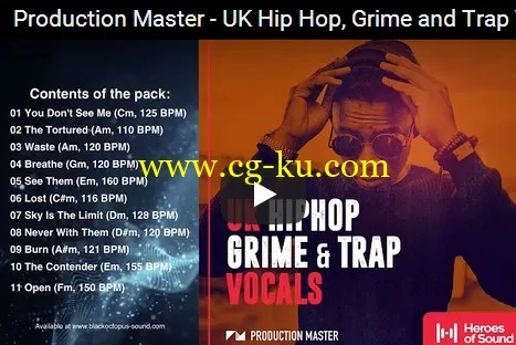 Production Master UK Hip Hop Grime And Trap Vocals WAV-DISCOVER的图片2