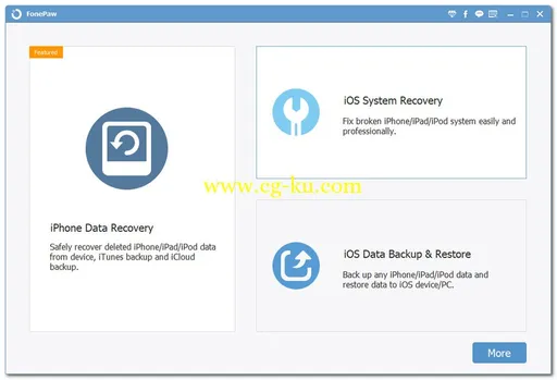 FonePaw iOS System Recovery 4.6.0 Multilingual的图片1