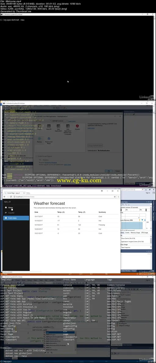 Building Single-Page Applications Using ASP.NET Core JavaScriptServices的图片1