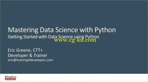 Getting Started with Data Science using Python的图片1