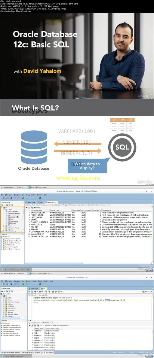 Oracle Database 12c: Basic SQL的图片1
