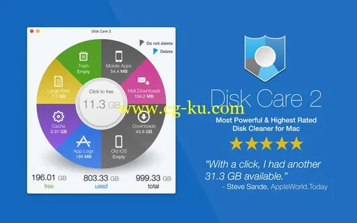 Disk Care 2 v2.0 Macos的图片1