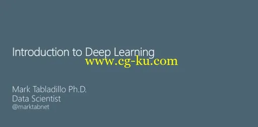 Introduction to Deep Learning的图片1