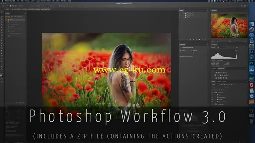 Complete Photoshop workflow for portrait photography: version 3.0 (PS actions included)的图片1