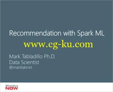 Recommendation with Spark ML的图片2