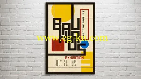 Photoshop: How to Design & Create a Vintage, Bauhaus Poster的图片1