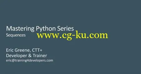 Sequences in Python的图片1