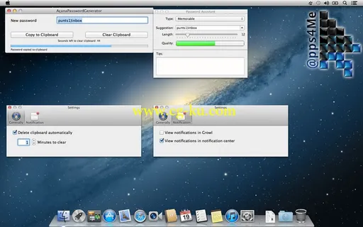 AcanaPasswordGenerator 1.0.4 Retail Multilingual MacOSX的图片1