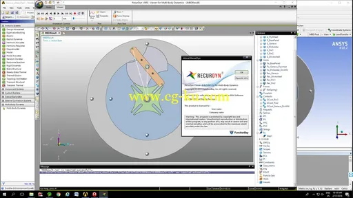 FunctionBay Multi-Body Dynamics for ANSYS 18.2的图片2