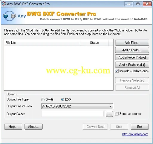 Any DWG DXF Converter Pro 2018.0的图片1