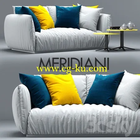 Sofa Scott Meridiani的图片1