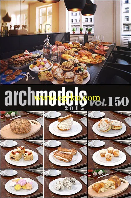 Evermotion Archmodels vol 150的图片1