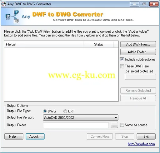 Any DWF to DWG Converter 2018.0的图片1