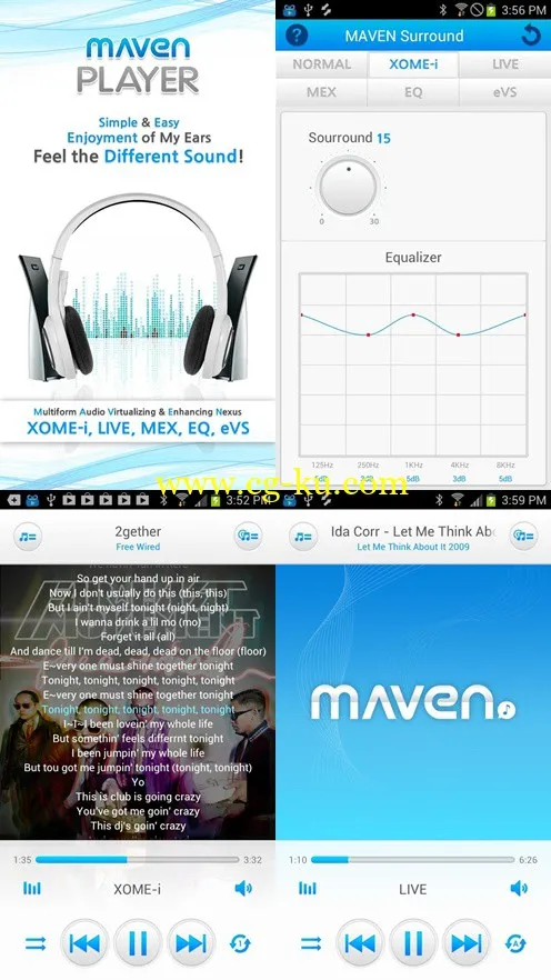 3D MAVEN Music Player Pro 1.13.70 Android的图片2