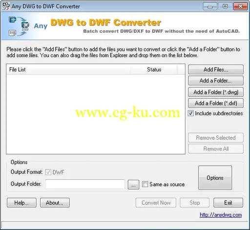 Any DWG to DWF Converter 2018.0的图片1