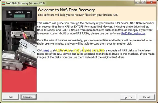 Runtime NAS Data Recovery 2.42的图片1