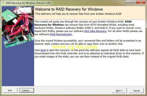 Runtime RAID Recovery for Windows 2.40的图片1