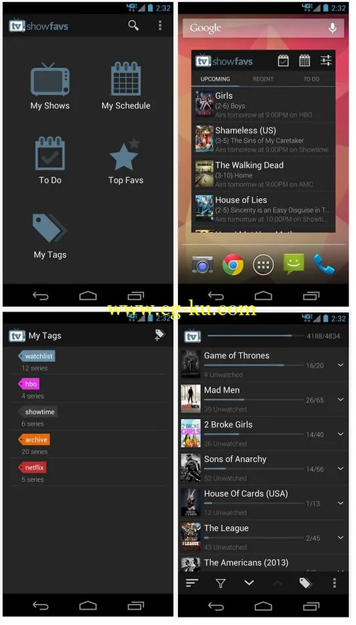 TV Show Favs Premium v3.6.9.1 Android的图片1