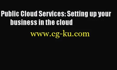 Public Cloud Services: Setting Up Your Business in the Cloud的图片1