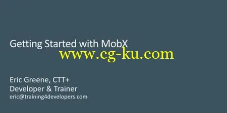 Getting Started with MobX的图片1