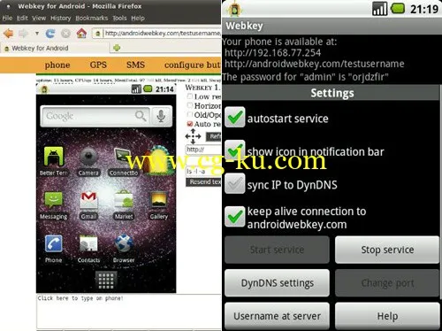 Webkey (ROOT REQUIRED) 2.10 Android的图片1