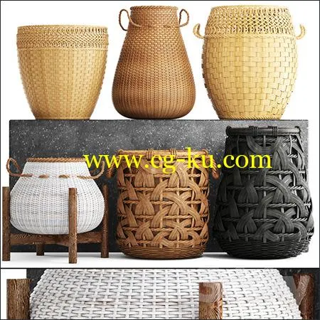 Collection of baskets的图片1