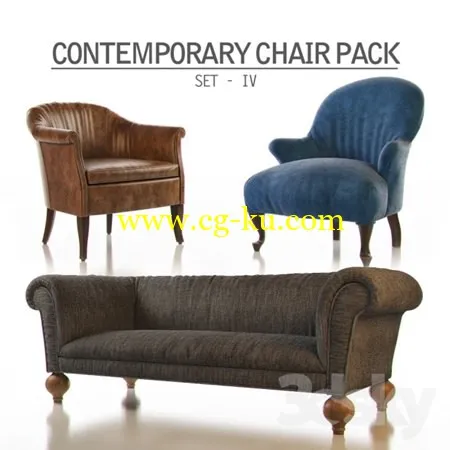 Contemporary Chair Pack Set IV的图片1