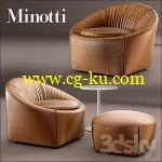 Armchair Minotti CAPRI的图片1