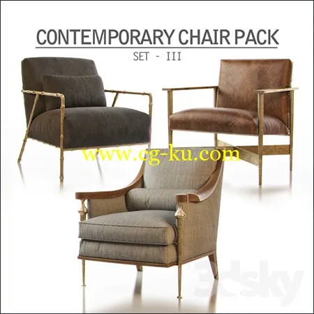 Contemporary Chair Pack – Set III的图片1