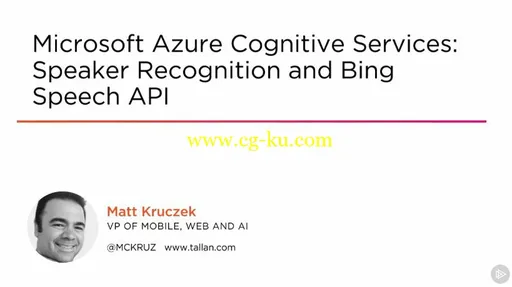 Microsoft Azure Cognitive Services – Speaker Recognition and Bing Speech API的图片1