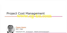 Project Cost Management的图片1