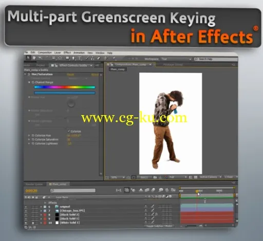 Dixxl Tuxxs – Multi-part Greenscreen Keying in After Effects的图片1