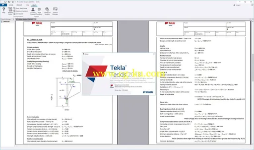 Trimble Tekla Tedds 2018 v20.00.0000的图片2