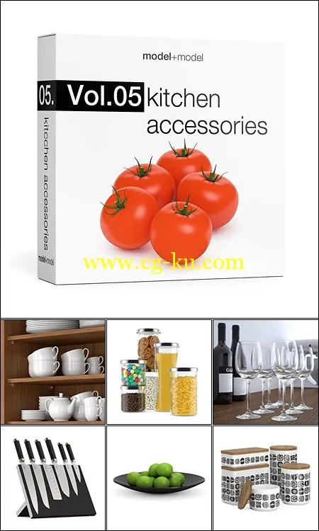 Model Plus Model vol.5 kitchen Accessories的图片1