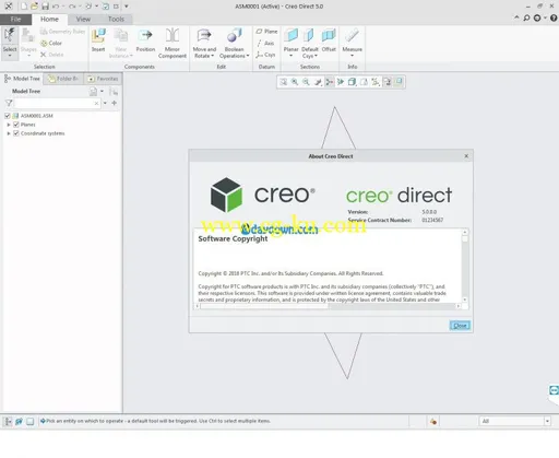 PTC Creo 5.0 F000 Multilingual x64的图片3