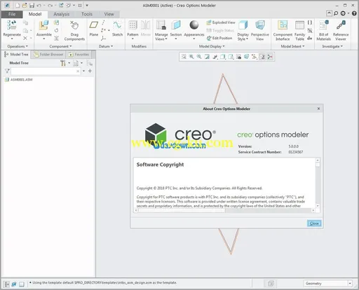 PTC Creo 5.0 F000 Multilingual x64的图片6